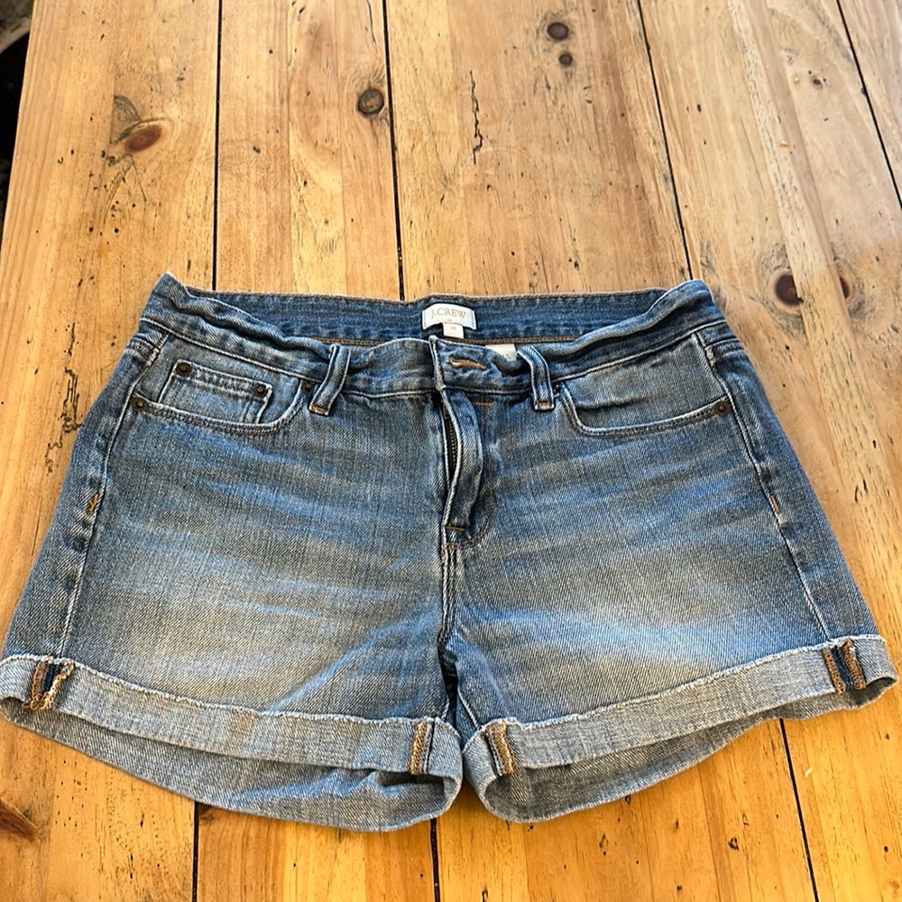 Jcrew denim shorts